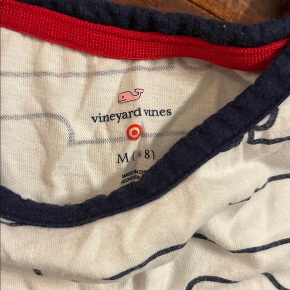 Vineyard vines whale tank top girls M - Picture 2 of 2